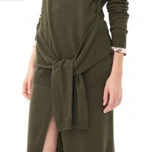 Sandro Slit Sweater Skirt